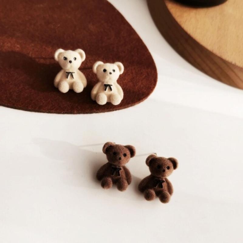 Cute Cartoon Bears Stud Earrings