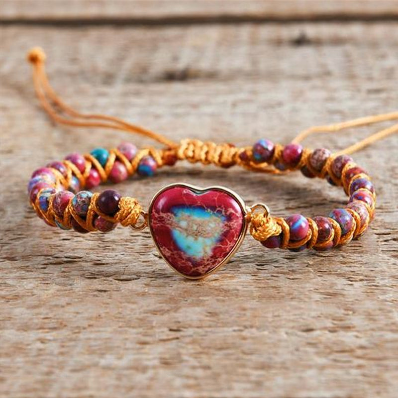 Passionate Heart Jasper Bracelet