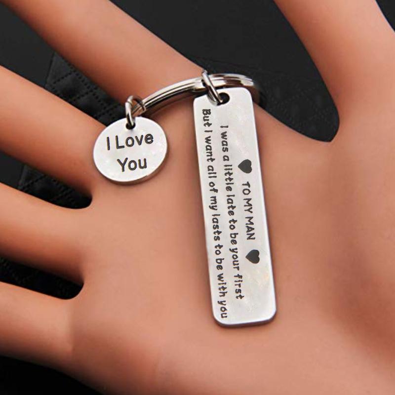 SANK®“To my man I love you” Keychain