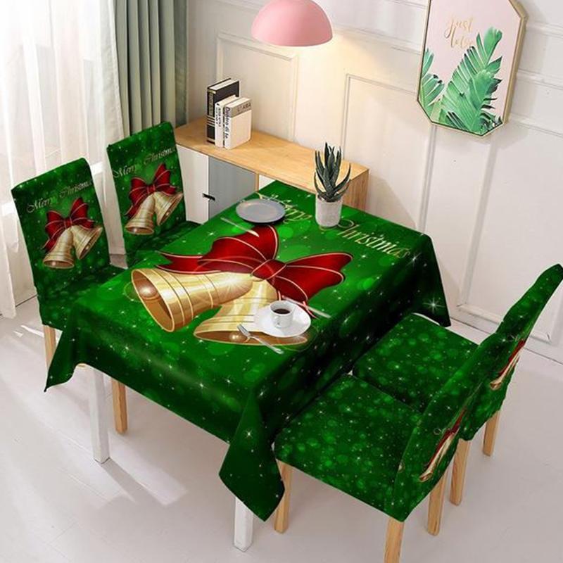 (🎅Early Xmas Sale🎅) Christmas Tablecloth Chair Cover Decoration