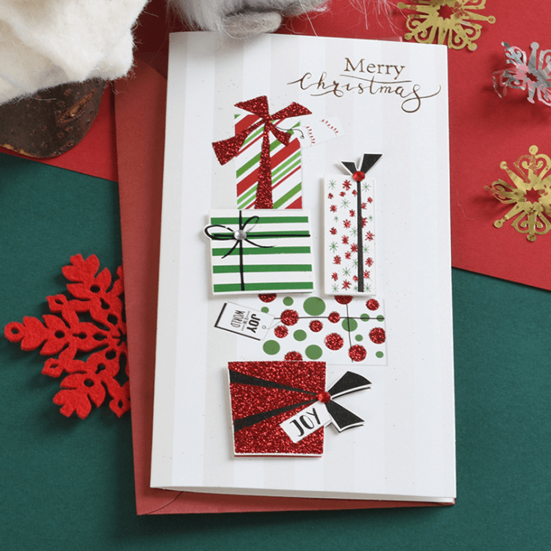3D Christmas Greeting Cards