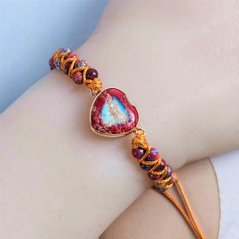 Passionate Heart Jasper Bracelet