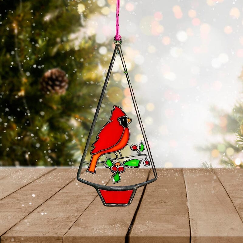 ✨Stained Glass Christmas Ornament🎄