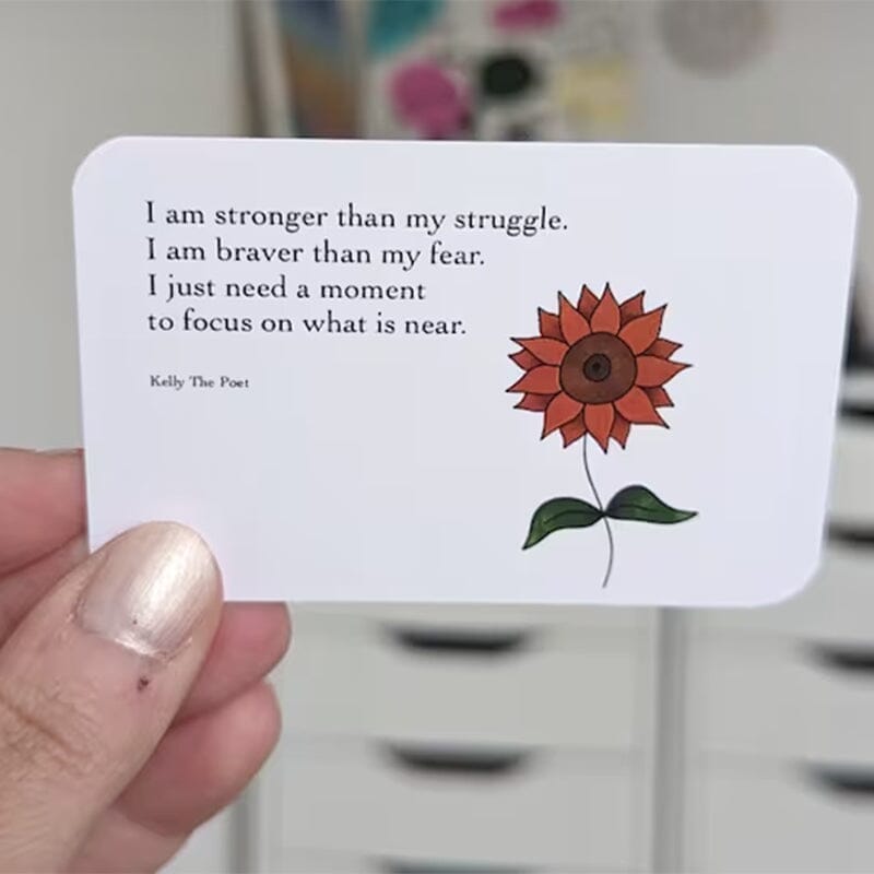 Anxiety Affirmations Card Pack(1 set)