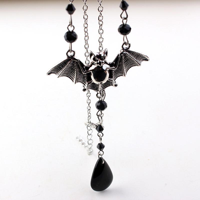 🎃HALLOWEEN🎃Gothic Bat Pendant Necklace