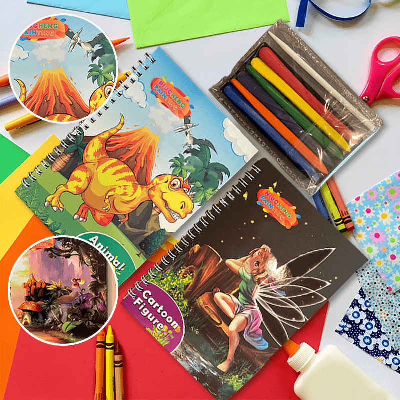 Children's Scratch Painting