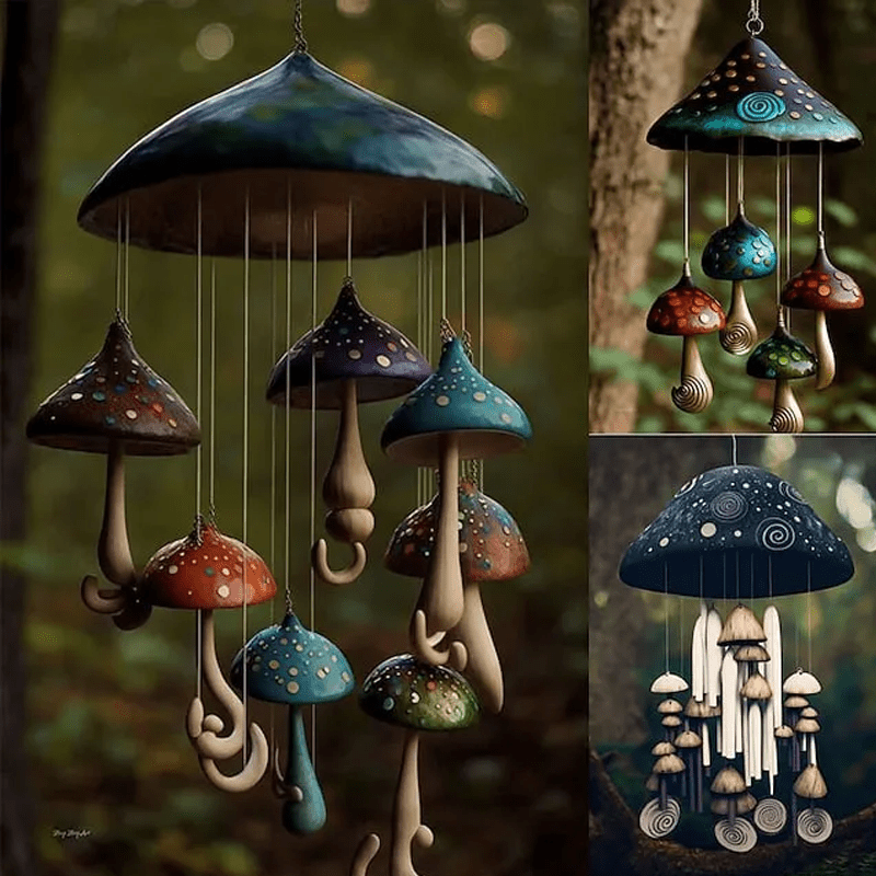 Mushroom Campanula Art