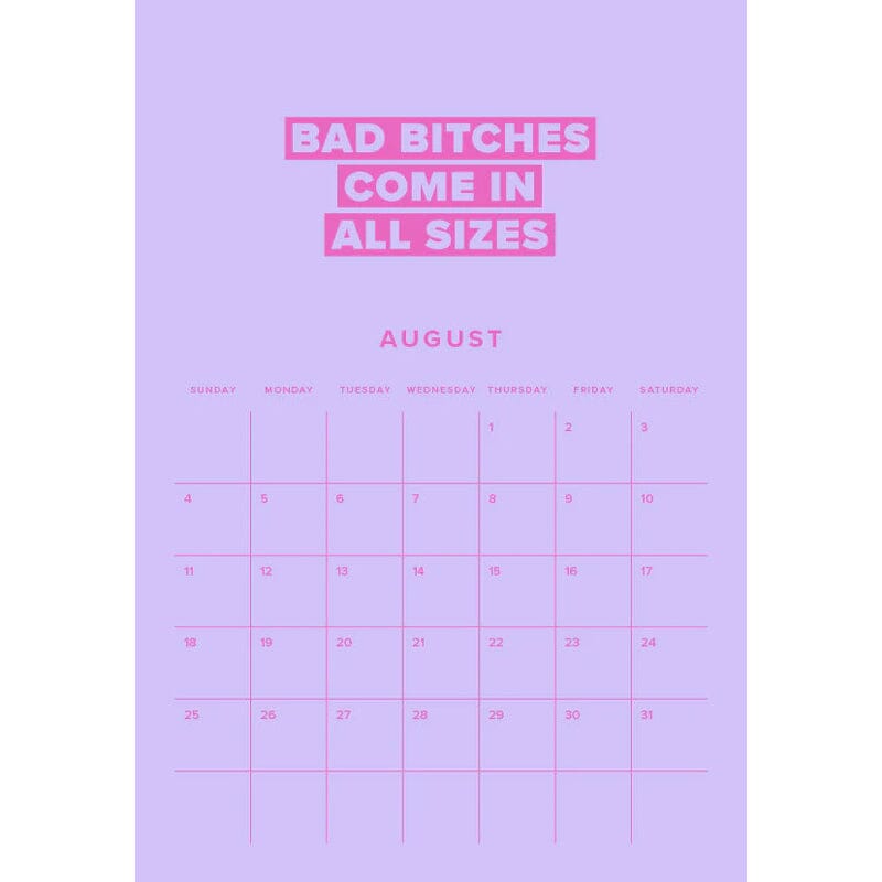 2024 BABE FUCK Calendar