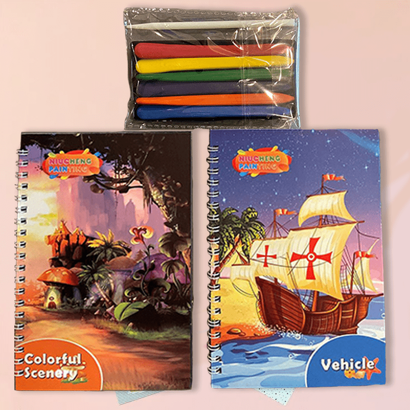 Children's Scratch Painting