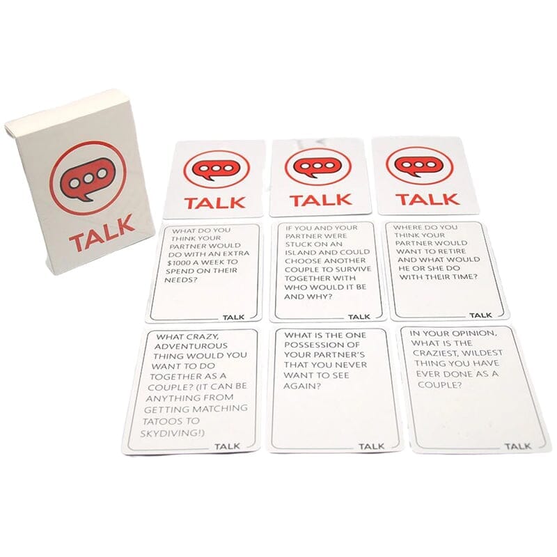 Talk, Flirt, Dare CARD GAME