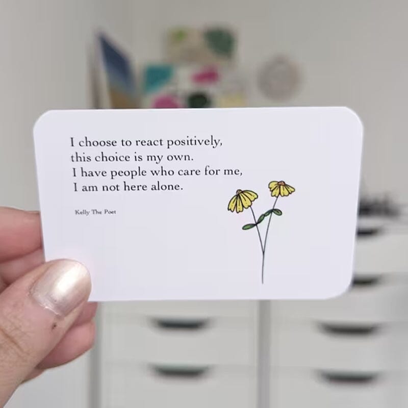 Anxiety Affirmations Card Pack(1 set)