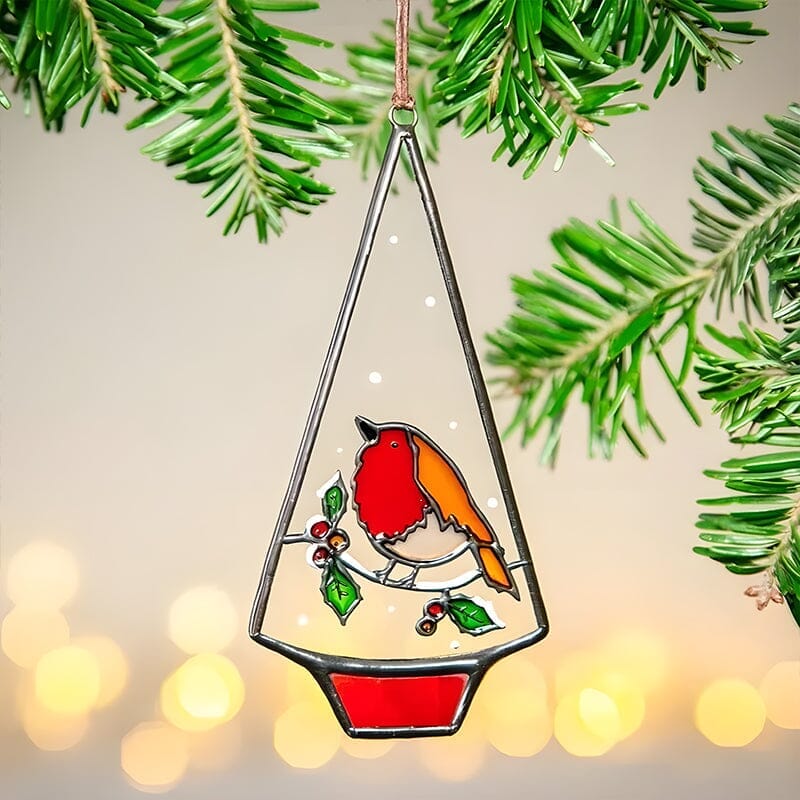 ✨Stained Glass Christmas Ornament🎄
