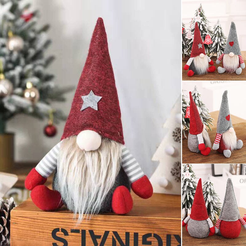 💖Christmas Faceless Elderly Doll