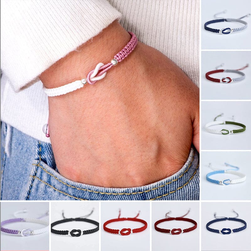 💖Linked Together Handmade Braided Bracelet