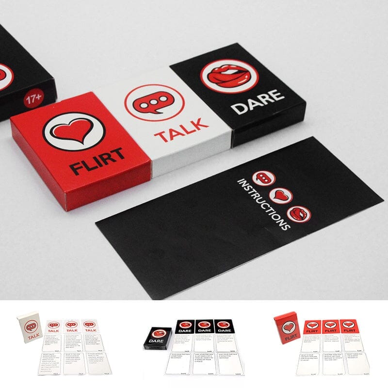 Talk, Flirt, Dare CARD GAME