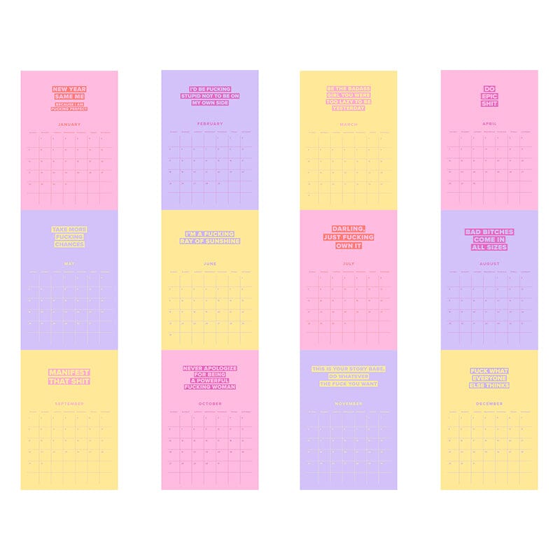 2024 BABE FUCK Calendar