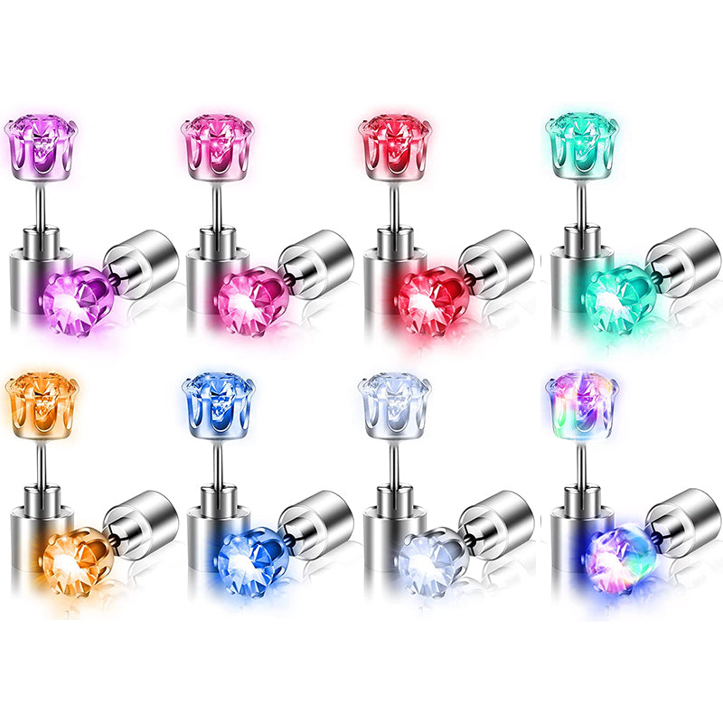 Led Earrings Light Up Flashing Blinking Earring