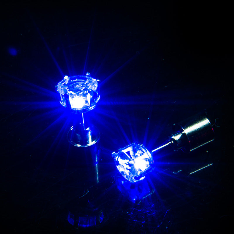 Led Earrings Light Up Flashing Blinking Earring