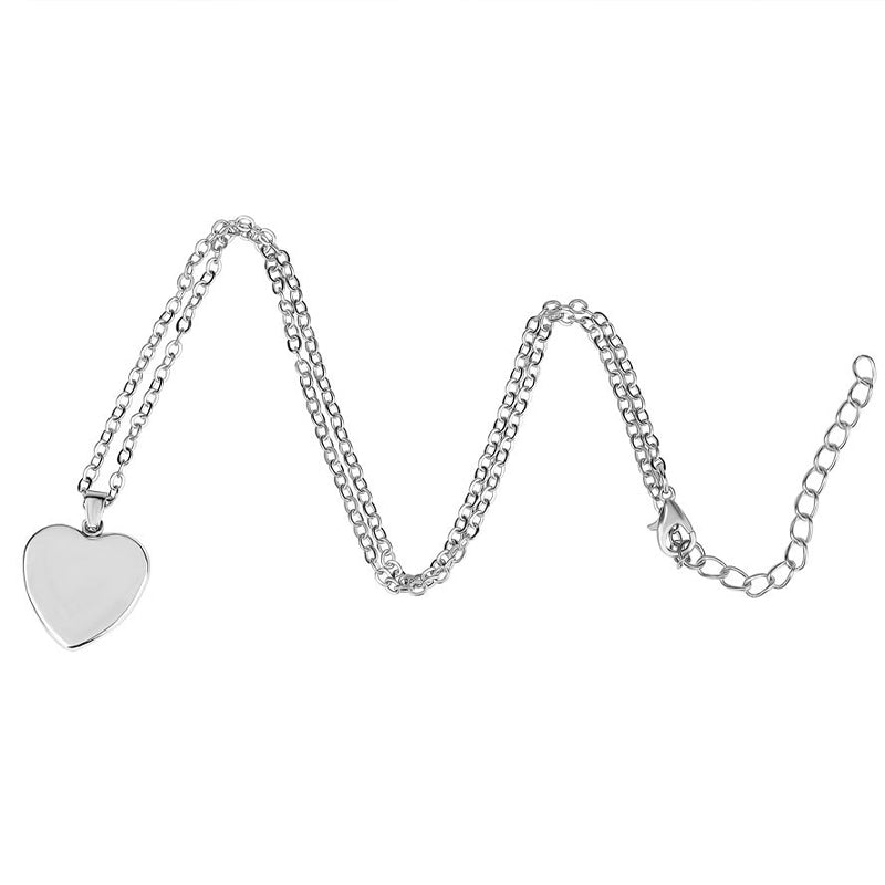 Mom's Love MOM Heart Pendant Necklace