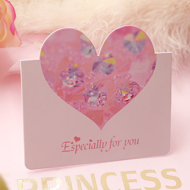 15pcs starry Heart Greeting Cards & envelopes Set