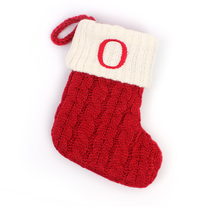 Christmas Letter Gift Socks