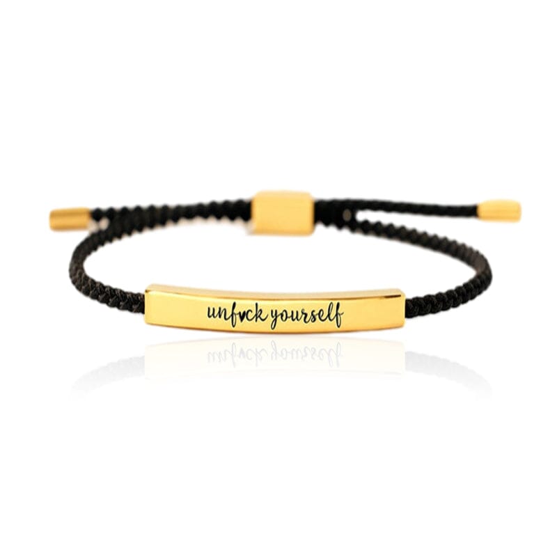 UNF♥CK YOURSELF Funny TUBE BRACELET