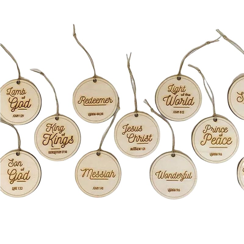 Christmas Sale Names Of Jesus Christ Ornaments