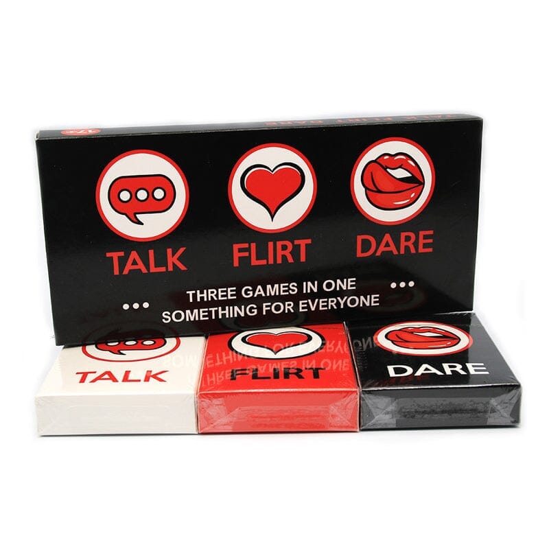 Talk, Flirt, Dare CARD GAME