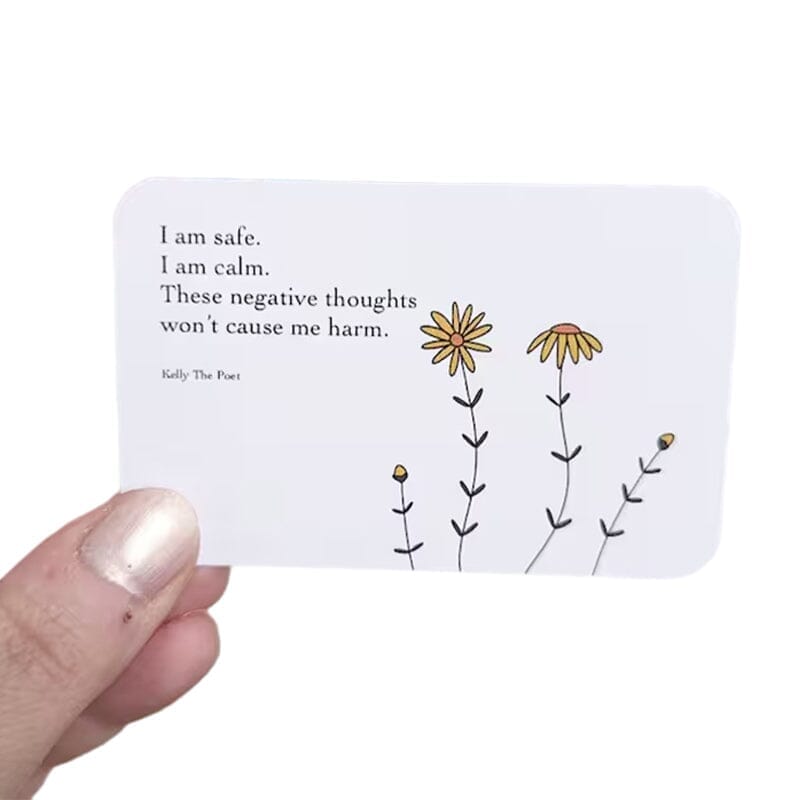 Anxiety Affirmations Card Pack(1 set)