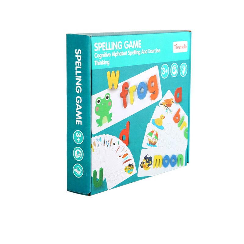 Wooden Toddler See and Spelling Learning Toy