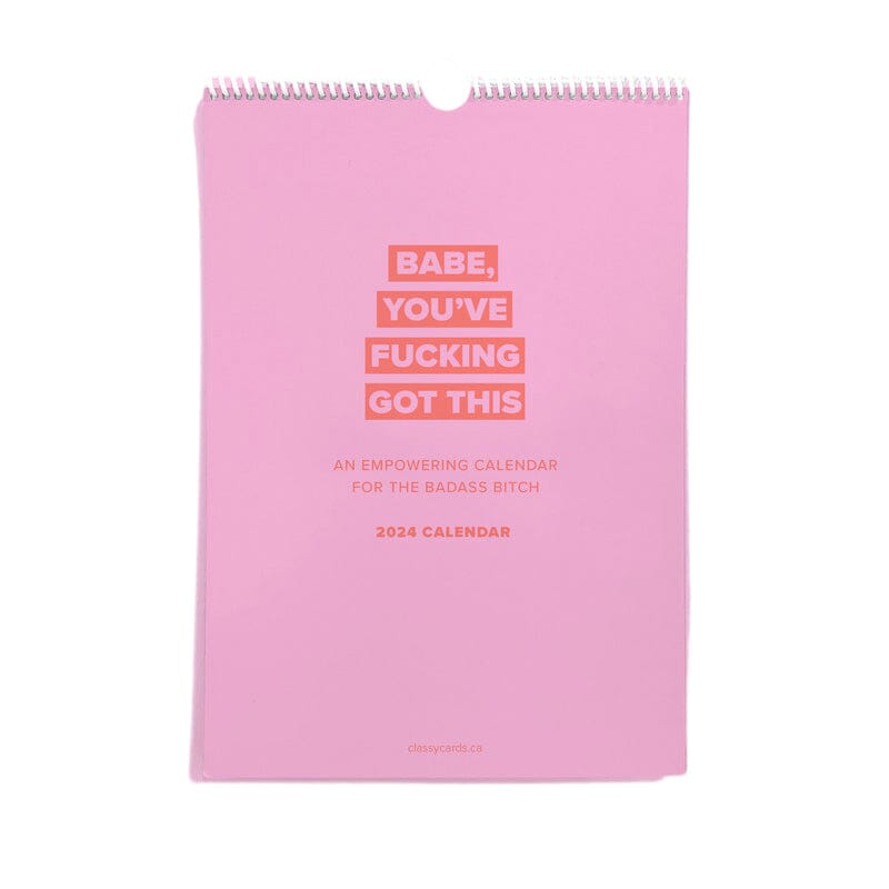 2024 BABE FUCK Calendar