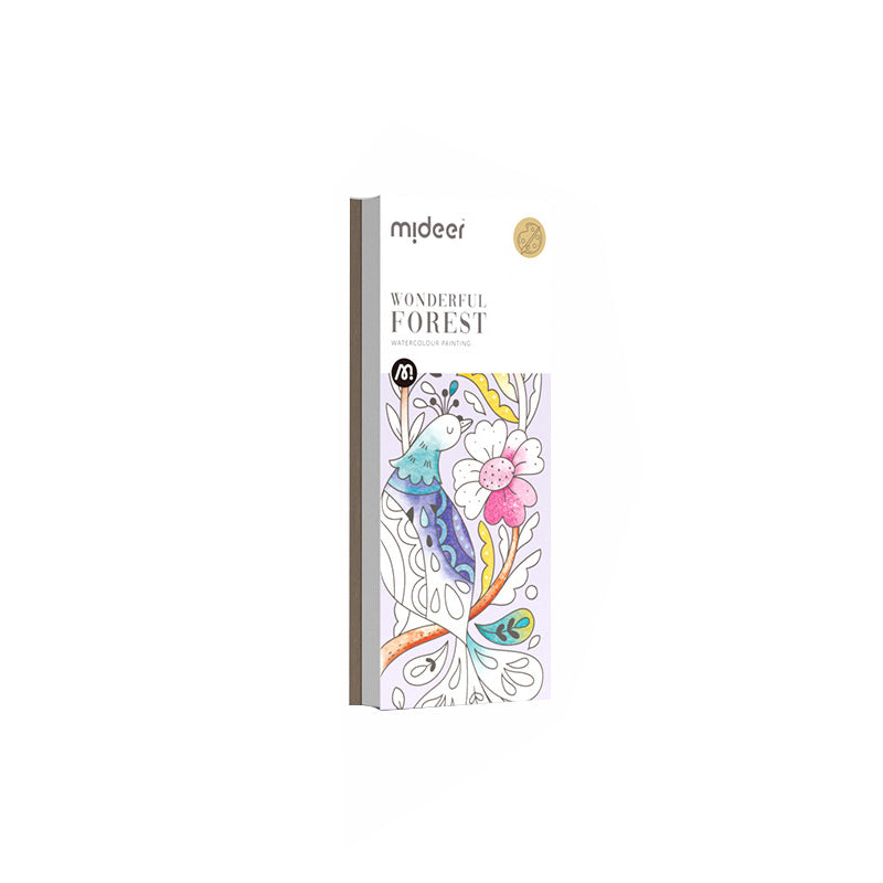 (Christmas sale)Pocket Watercolor Painting Book