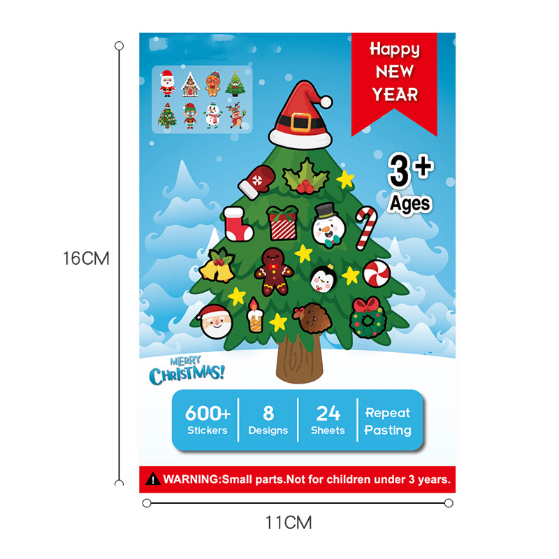 Cute Christmas Cartoon Stickers