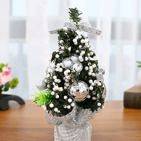 Tabletop Christmas Ornament Tree