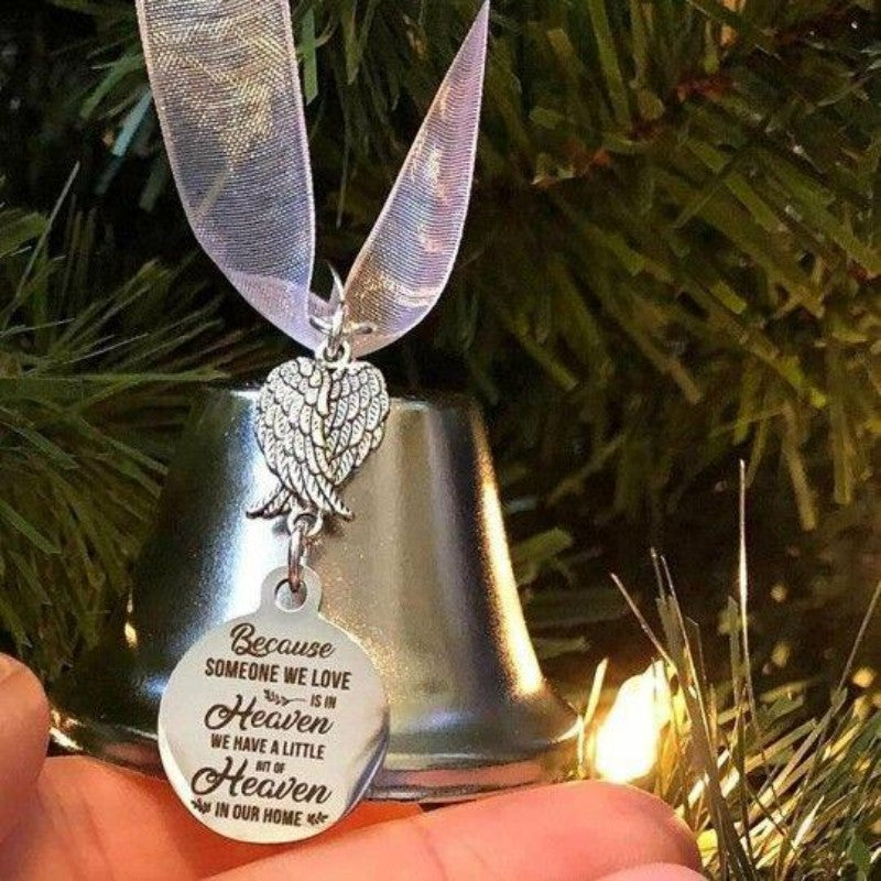 Christmas Angel Wings Bell