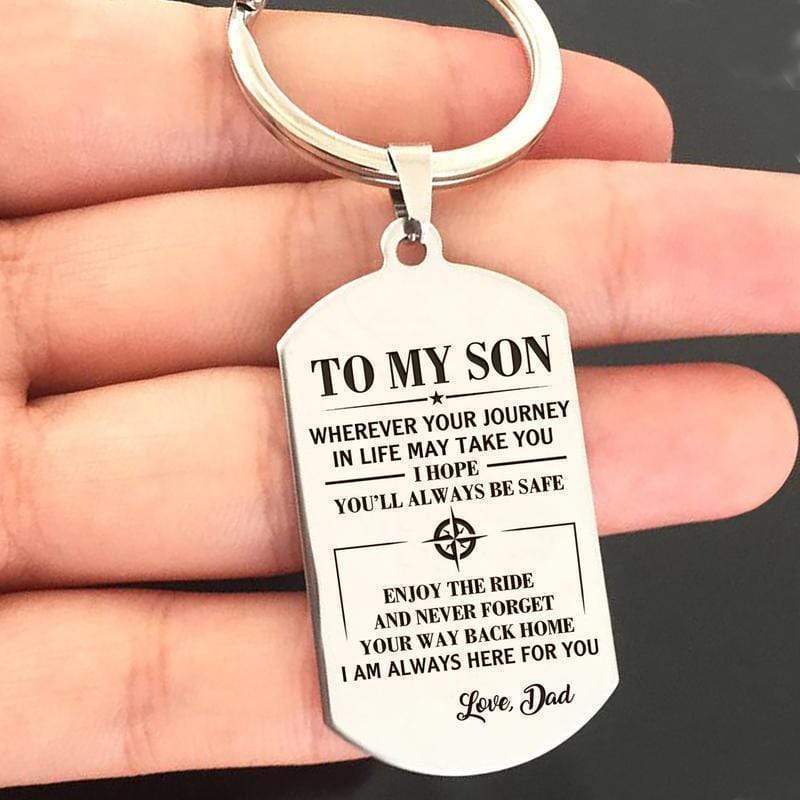 SANK® To Our Son/Daughter Keychain(with Sank® gift box)