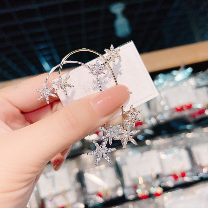 Shiny Zircon  Earrings