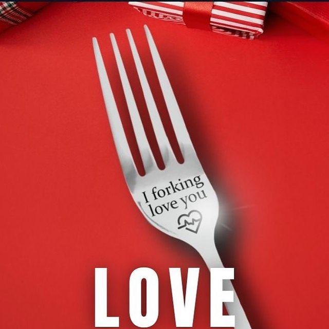 Engraved Fork - Best Funny Gift For Loved One