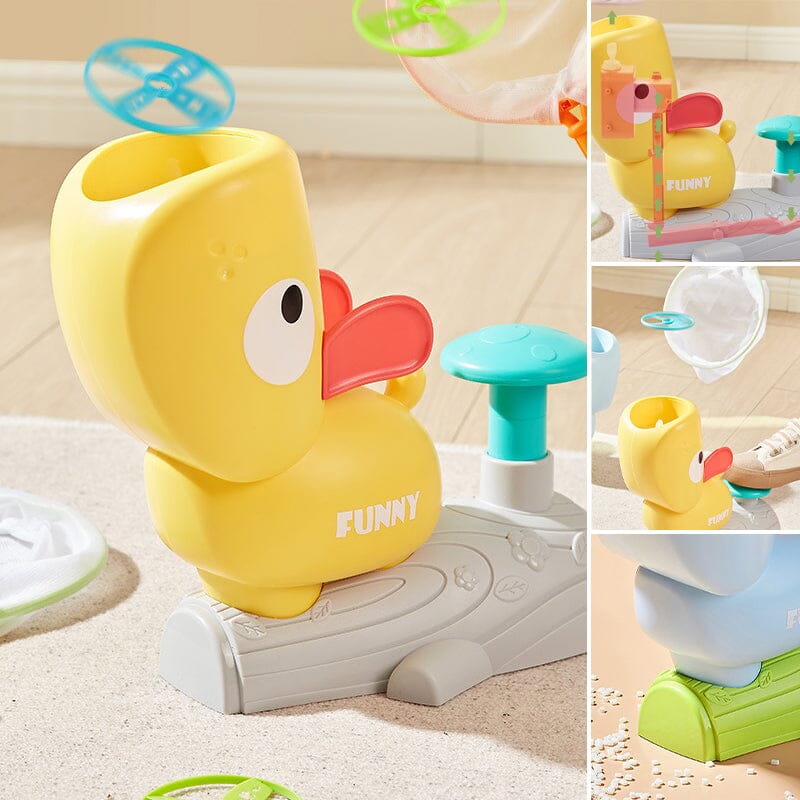 Flying Disc Launcher Toy for Kids