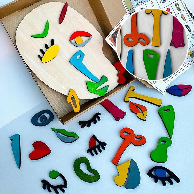 Wooden Montessori Puzzles-Best gift for your child