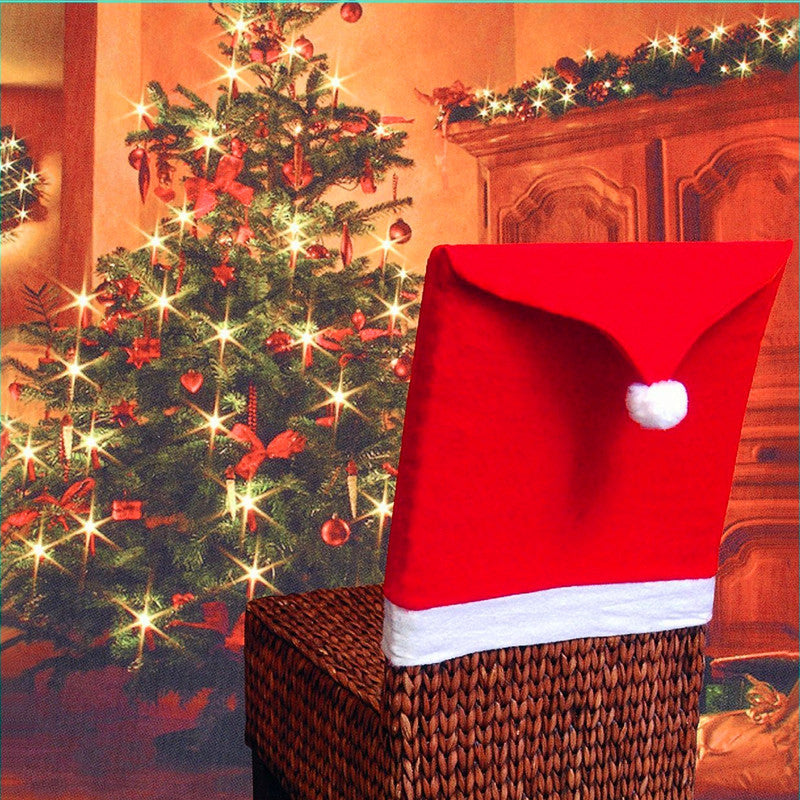 Christmas Chair Cover Decoration