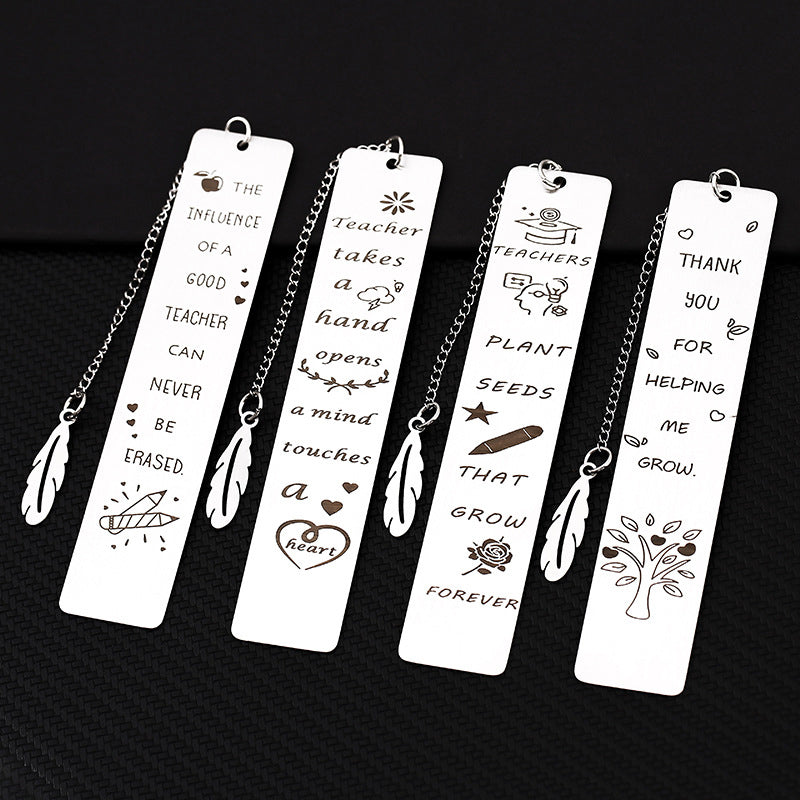 Stainless Steel Metal Bookmark