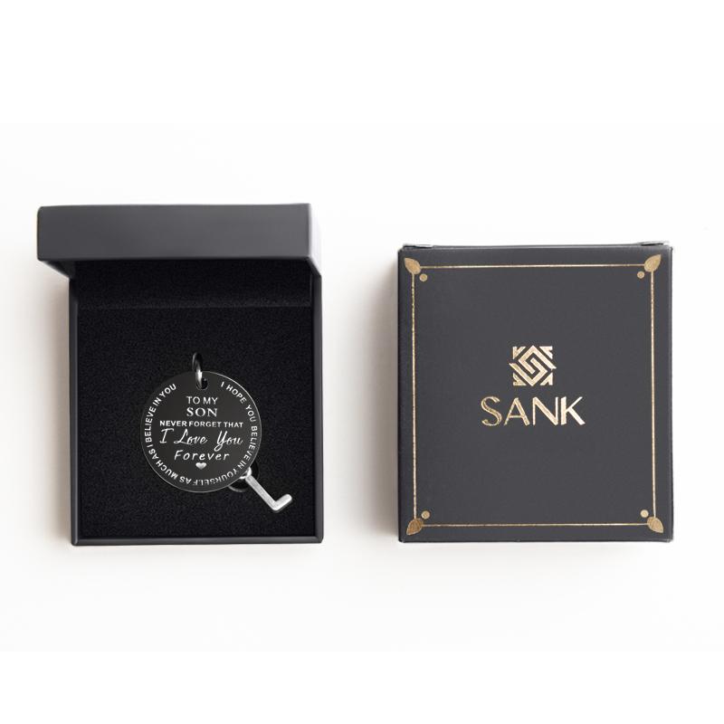 SANK® To My Son/Daughter Keychain (BLACK)
