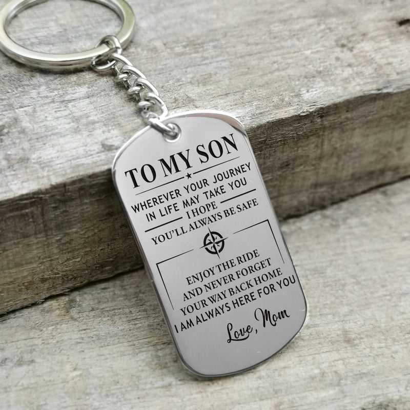 SANK® To Our Son/Daughter Keychain(with Sank® gift box)