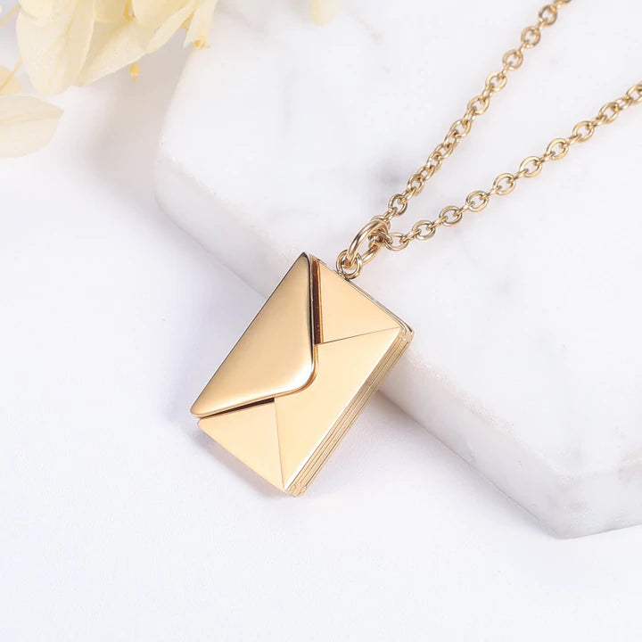 Sank®PERSONALIZED  SECRET LETTER NECKLACE