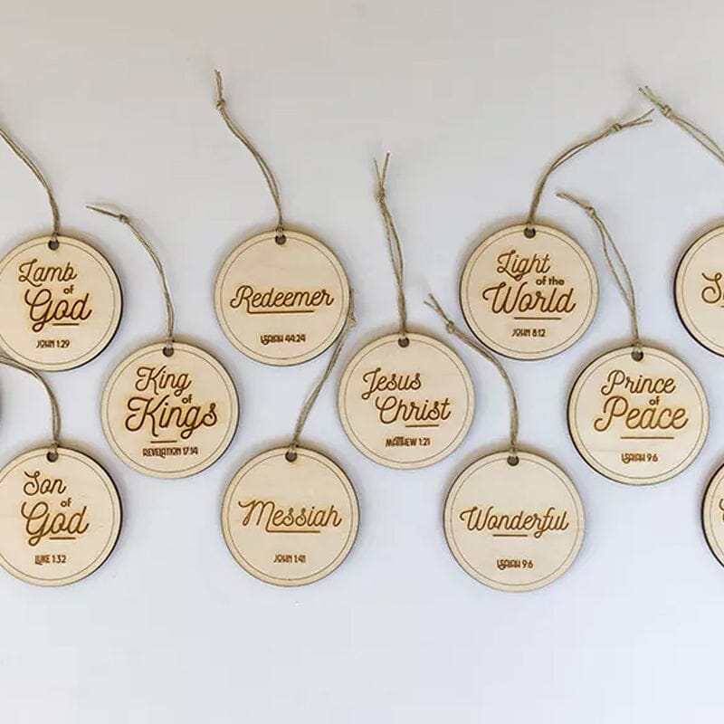 Christmas Sale Names Of Jesus Christ Ornaments