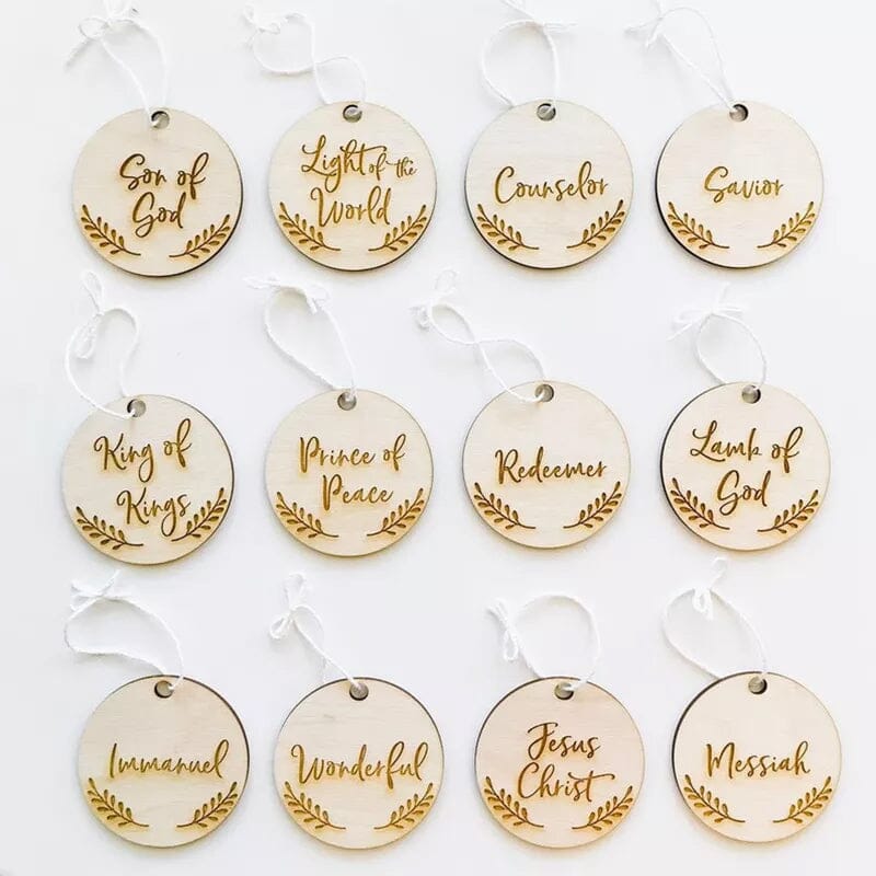 Christmas Sale Names Of Jesus Christ Ornaments