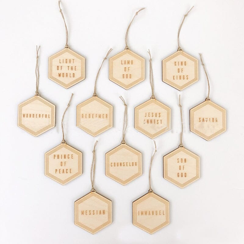 Christmas Sale Names Of Jesus Christ Ornaments